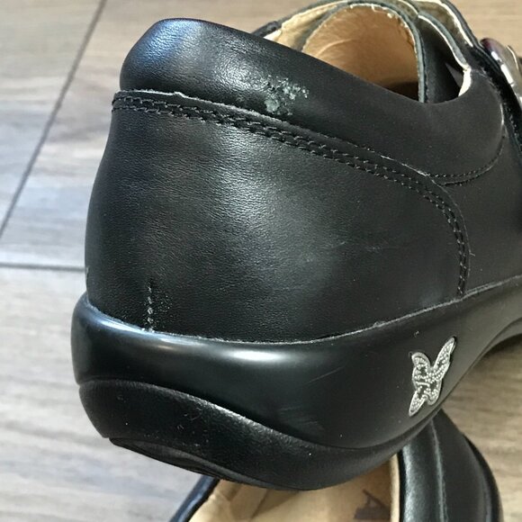 ALEGRIA Women's Khloe Professional Shoes EU Size 42 US Size 11.5-12 Black Nappa - Picture 7 of 12